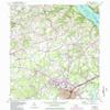 YellowMaps Aberdeen MD topo map, 1:24000 Scale, 7.5 X 7.5 Minute, Historical, 1953, Updated 1985, 26.7 x 22 in - Polypropylene view 1