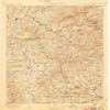 YellowMaps Cowee NC topo map, 1:125000 Scale, 30 X 30 Minute, Historical, 1897, 19.7 x 16.4 in - Polypropylene view 1