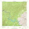 YellowMaps Ducktown TN topo map, 1:24000 Scale, 7.5 X 7.5 Minute, Historical, 1957, Updated 1972, 27.4 x 22.1 in - Polypropylene view 1