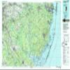 YellowMaps Hammonton NJ topo map, 1:100000 Scale, 30 X 60 Minute, Historical, 1984, Updated 1988, 24.1 x 40.2 in - Polypropylene view 1