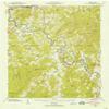 Cullowhee NC topo map, 1:24000 Scale, 7.5 X 7.5 Minute, Historical, 1946, Updated 1958, 27 x 22 in - Polypropylene view 1