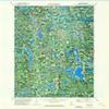 YellowMaps Aure MN topo map, 1:24000 Scale, 7.5 X 7.5 Minute, Historical, 1972, Updated 1974, 27.4 x 21.4 in - Polypropylene view 1