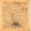 YellowMaps Baltimore MD topo map, 1:62500 Scale, 15 X 15 Minute, Historical, 1894, Updated 1896, 20.2 x 16.5 in - Polypropylene view 1