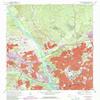 YellowMaps Columbia North SC topo map, 1:24000 Scale, 7.5 X 7.5 Minute, Historical, 1972, Updated 1990, 26.7 x 22 in - Tyvek view 1