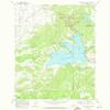 YellowMaps Georgetown Lake MT topo map, 1:24000 Scale, 7.5 X 7.5 Minute, Historical, 1971, Updated 1973, 26.8 x 22 in - Polypropylene view 1