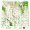 YellowMaps Silver City NM topo map, 1:250000 Scale, 1 X 2 Degree, Historical, 1958, 22.1 x 34.1 in - Polypropylene view 1