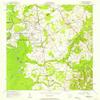 YellowMaps Rembert SC topo map, 1:24000 Scale, 7.5 X 7.5 Minute, Historical, 1953, Updated 1957, 26.8 x 22 in - Polypropylene view 1
