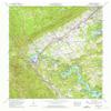 YellowMaps Jacksboro TN topo map, 1:24000 Scale, 7.5 X 7.5 Minute, Historical, 1973, Updated 1975, 27.4 x 22 in - Tyvek view 1
