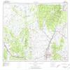 YellowMaps Albuquerque NM topo map, 1:250000 Scale, 1 X 2 Degree, Historical, 1963, Updated 1971, 22.1 x 31.8 in - Tyvek view 1