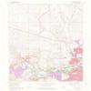 Northwest Pueblo CO topo map, 1:24000 Scale, 7.5 X 7.5 Minute, Historical, 1961, Updated 1976, 26.9 x 22.2 in - Polypropylene view 1