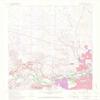 Northwest Pueblo CO topo map, 1:24000 Scale, 7.5 X 7.5 Minute, Historical, 1961, Updated 1972, 27.2 x 21.6 in - Polypropylene view 1