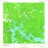 YellowMaps Allatoona Dam GA topo map, 1:24000 Scale, 7.5 X 7.5 Minute, Historical, 1961, Updated 1963, 26.8 x 22 in - Tyvek view 1