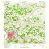 YellowMaps Clarksville TN topo map, 1:24000 Scale, 7.5 X 7.5 Minute, Historical, 1957, Updated 1960, 27.5 x 22 in - Polypropylene view 1