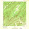 YellowMaps Wolf Gap WV topo map, 1:24000 Scale, 7.5 X 7.5 Minute, Historical, 1966, Updated 1968, 27 x 22.6 in - Polypropylene view 1