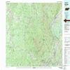 YellowMaps Oakridge TN topo map, 1:100000 Scale, 30 X 60 Minute, Historical, 1979, Updated 1980, 24.1 x 44.2 in - Tyvek view 1