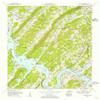 YellowMaps Cave Creek TN topo map, 1:24000 Scale, 7.5 X 7.5 Minute, Historical, 1953, Updated 1955, 27.5 x 22.1 in - Tyvek view 1