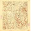 YellowMaps Pikes Peak CO topo map, 1:125000 Scale, 30 X 30 Minute, Historical, 1894, Updated 1896, 19.9 x 17.1 in - Polypropylene view 1
