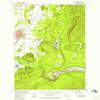 YellowMaps Enumclaw WA topo map, 1:24000 Scale, 7.5 X 7.5 Minute, Historical, 1956, Updated 1958, 27 x 22 in - Polypropylene view 1