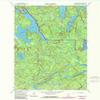 YellowMaps Johnson Lake MN topo map, 1:24000 Scale, 7.5 X 7.5 Minute, Historical, 1967, Updated 1987, 27.2 x 21.2 in - Tyvek view 1