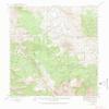 Mount Powell CO topo map, 1:62500 Scale, 15 X 15 Minute, Historical, 1933, Updated 1974, 21.5 x 16.9 in - Tyvek view 1