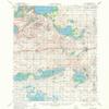 YellowMaps Atwater MN topo map, 1:62500 Scale, 15 X 15 Minute, Historical, 1956, Updated 1974, 20.1 x 16.5 in - Tyvek view 1