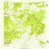 YellowMaps Montoso Peak NM topo map, 1:24000 Scale, 7.5 X 7.5 Minute, Historical, 1952, Updated 1954, 26.9 x 22 in - Polypropylene view 1