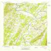 YellowMaps Benton TN topo map, 1:24000 Scale, 7.5 X 7.5 Minute, Historical, 1940, Updated 1954, 27.5 x 22 in - Polypropylene view 1