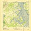 YellowMaps Okatie SC topo map, 1:62500 Scale, 15 X 15 Minute, Historical, 1942, 21.7 x 17.7 in - Polypropylene view 1