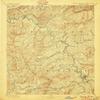 YellowMaps Asheville NC topo map, 1:125000 Scale, 30 X 30 Minute, Historical, 1894, Updated 1897, 19.7 x 16.4 in - Tyvek view 1
