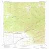 YellowMaps Arroyo Seco NM topo map, 1:24000 Scale, 7.5 X 7.5 Minute, Historical, 1963, Updated 1967, 26.9 x 22 in - Tyvek view 1