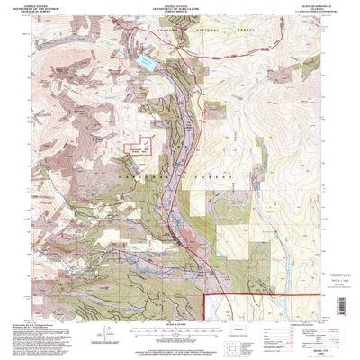 YellowMaps Alma CO topo map, 1:24000 Scale, 7.5 X 7.5 Minute, Historical, 1994, Updated 1998, 26.7 x 21.9 in - Tyvek