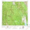 YellowMaps Kalispell MT topo map, 1:250000 Scale, 1 X 2 Degree, Historical, 1957, Updated 1967, 22.1 x 27.6 in - Tyvek view 1