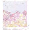 YellowMaps Keyport NJ topo map, 1:24000 Scale, 7.5 X 7.5 Minute, Historical, 1954, Updated 1981, 26.8 x 22 in - Tyvek view 1