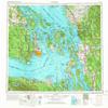 YellowMaps Victoria WA topo map, 1:250000 Scale, 1 X 2 Degree, Historical, 1957, Updated 1966, 22.2 x 27.3 in - Polypropylene view 1
