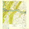 YellowMaps Harpers Ferry WV topo map, 1:24000 Scale, 7.5 X 7.5 Minute, Historical, 1953, 28.9 x 21.9 in - Polypropylene view 1