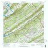 Powell TN topo map, 1:24000 Scale, 7.5 X 7.5 Minute, Historical, 1976, Updated 1977, 27.4 x 22 in - Polypropylene view 1