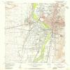 YellowMaps Albuquerque West NM topo map, 1:24000 Scale, 7.5 X 7.5 Minute, Historical, 1954, Updated 1955, 26.9 x 22 in - Polypropylene