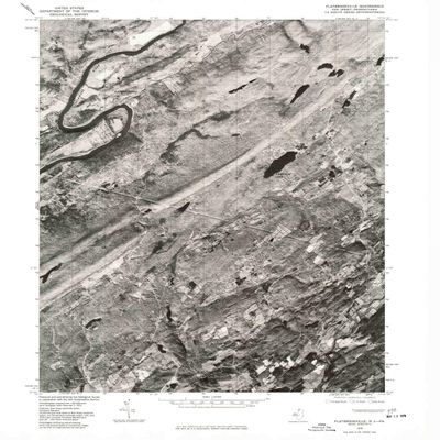 YellowMaps Flatbrookville NJ topo map, 1:24000 Scale, 7.5 X 7.5 Minute, Historical, 1976, Updated 1978, 26.9 x 22 in - Polypropylene