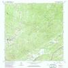 YellowMaps Dawsonville GA topo map, 1:24000 Scale, 7.5 X 7.5 Minute, Historical, 1964, Updated 1986, 27 x 22 in - Polypropylene