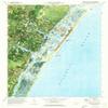 YellowMaps Wrightsville Beach NC topo map, 1:24000 Scale, 7.5 X 7.5 Minute, Historical, 1970, Updated 1972, 26.8 x 21.9 in - Polypropylene view 1