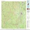 YellowMaps Beckley WV topo map, 1:100000 Scale, 30 X 60 Minute, Historical, 1982, Updated 1984, 24.1 x 42 in - Polypropylene view 1