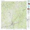 YellowMaps Asheville NC topo map, 1:100000 Scale, 30 X 60 Minute, Historical, 1985, Updated 1985, 24.1 x 42.1 in - Tyvek view 1