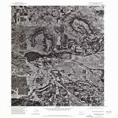 YellowMaps Medford NW OR topo map, 1:24000 Scale, 7.5 X 7.5 Minute, Historical, 1974, Updated 1978, 26.7 x 21.4 in - Polypropylene
