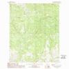 YellowMaps Bailey Mountain MT topo map, 1:24000 Scale, 7.5 X 7.5 Minute, Historical, 1989, Updated 1989, 27 x 22 in - Polypropylene view 1