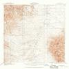YellowMaps Animas Peak NM topo map, 1:62500 Scale, 15 X 15 Minute, Historical, 1918, Updated 1968, 21 x 17 in - Polypropylene view 1