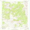 YellowMaps Alamosa Canyon NM topo map, 1:24000 Scale, 7.5 X 7.5 Minute, Historical, 1969, Updated 1972, 27 x 22 in - Polypropylene view 1