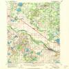 YellowMaps Monticello MN topo map, 1:62500 Scale, 15 X 15 Minute, Historical, 1961, Updated 1972, 20.1 x 16.5 in - Tyvek view 1