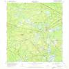 YellowMaps Chatsworth NJ topo map, 1:24000 Scale, 7.5 X 7.5 Minute, Historical, 1957, Updated 1973, 26.7 x 22 in - Polypropylene view 1