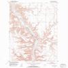 YellowMaps Pilot Rock MT topo map, 1:24000 Scale, 7.5 X 7.5 Minute, Historical, 1953, Updated 1955, 26.7 x 22 in - Polypropylene view 1