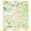 YellowMaps Pierz MN topo map, 1:62500 Scale, 15 X 15 Minute, Historical, 1948, Updated 1967, 20.9 x 15.4 in - Tyvek view 1